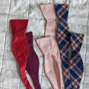 3 Bow-Tie Bundle - silk, cotton, original penguin